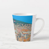 Split, Kroatië - Kuststad Klein Latte Mok (Rechts)