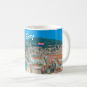 Split, Kroatië - Kuststad Koffiemok (Voorkant rechts)