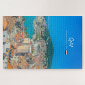 Split, Kroatië - Kuststad Legpuzzel (Horizontaal)