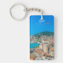 Split, Kroatië - Kuststad Slank Sleutelhanger