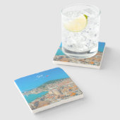 Split, Kroatië - Kuststad Stenen Onderzetter (Zijkant)