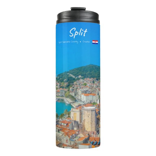 Split, Kroatië - Kuststad Thermosbeker (Voorkant)