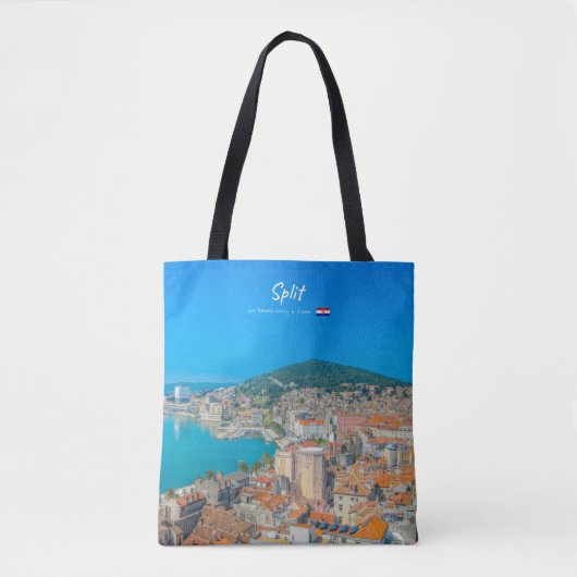 Split, Kroatië - Kuststad Tote Bag (Voorkant)