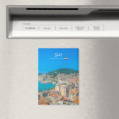 Split, Kroatië - Plattegrond van kuststad Magneet (Insitu (Vaatwasser))