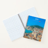 Split, Kroatië - Spiraalvormige Kuststad Notitieboek (Binnen)