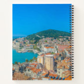 Split, Kroatië - Spiraalvormige Kuststad Notitieboek (Achterkant)