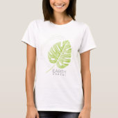 Split-leaf Philodendron Illustratie T-shirt (Voorkant)
