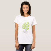 Split-leaf Philodendron Illustratie T-shirt (Voorkant volledig)