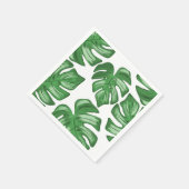 Split Leaf Philodendron Tropisch Papier servetten (Hoek)