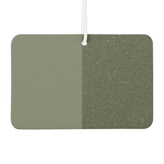 Split Matte & Glitter Moss Luchtverfrisser (Custom (Voorkant)