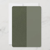 Split Mos Groen Modern Save The Date – Aanpassen (Voorkant)