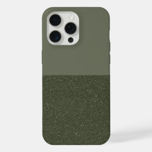 Split Mosgroen iPhone 15 Pro Max Hoesje (Aangepast