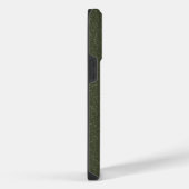 Split Mosgroene iPhone 14 Pro Max Hoes (Aangepast) Hoesje (Rechterkant)