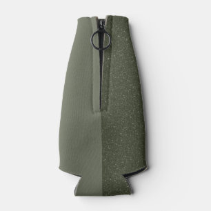 Split Moss Green Bottle Cooler Sleeve – Aanpassen