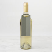 Split Moss Green Bottle Hanger Label – Aangepast o (Op fles)