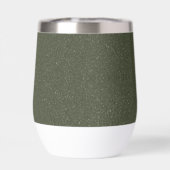 Split Moss Green Custom Event Tumbler (Achterkant)