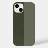 Split Moss Green iPhone 14 Hoesje – (Achterkant)