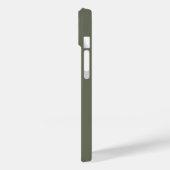Split Moss Green iPhone 14 Hoesje –  (Achterkant / Links)