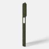 Split Moss Green iPhone 15 Pro Hoesje – Aangepast (Achterkant / Rechts)