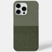 Split Moss Green iPhone 15 Pro Max Hoesje (Aangepa (Achterkant)