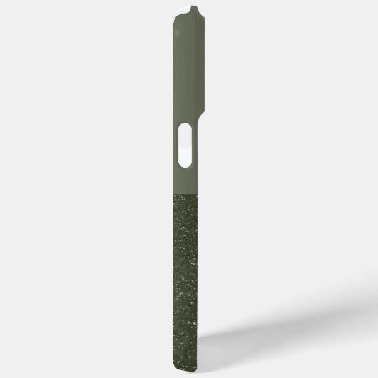 Split Moss Green iPhone 15 Pro Max Hoesje (Aangepa (Achterkant / Rechts)