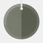 Split Moss Green Ornament – ontwerp (Voorkant)
