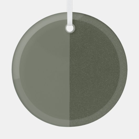 Split Moss Green Ornament – ontwerp (Voorkant)