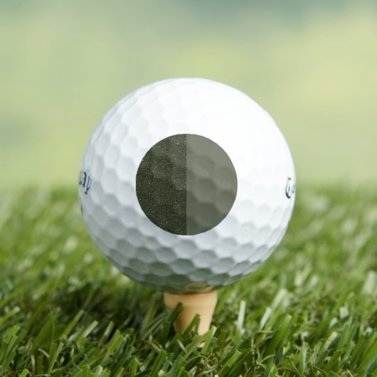 Split Moss Green Pattern Golfbal – Golfballen (Insitu Shirt)