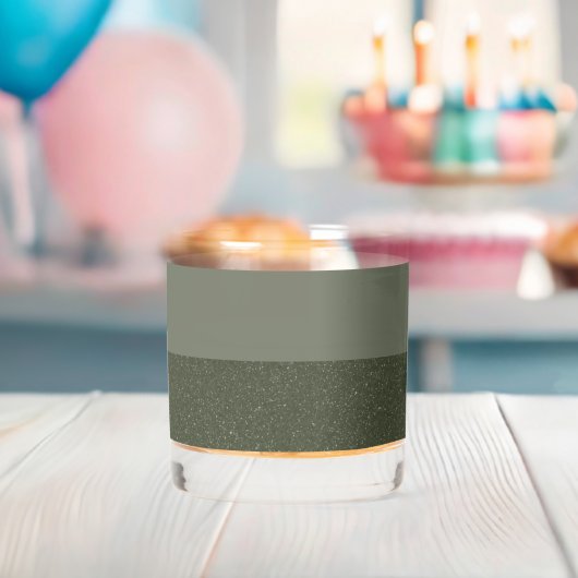 Split Moss Green Shot Glass –  Whisky Glas (Insitu (Baby Shower))