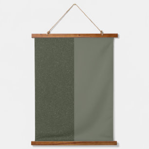 Split Moss Green Wall Tapestry –  Hangend Wandkleed