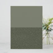 Split Moss Groene Platte Kaart – Textured Bottom (Staand voorkant)