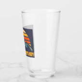 Split Mountain California Retro Turquoise Glas (Links)