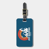 Split Mountain California Sun Eagle Bagagelabel (Voorkant verticaal)