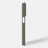 Split Noise Moss Green iPhone 15 Pro Hoesje (Aange (Achterkant / Rechts)