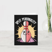 Split Persoonlijkheid Bowling Pin Kaart (Voorkant)