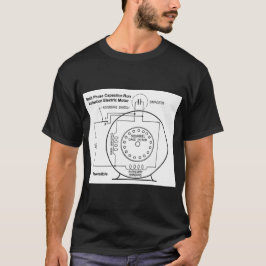 Split-Phase Inductie Motor Diagram T-shirt