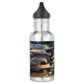 Split Rail Fence Water Bottle Waterfles (Links)