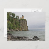 Split Rock Light House en Weathered Branch Briefkaart (Voorkant / Achterkant)