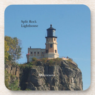 Split Rock Lighthouder, onderzetters van strandpla