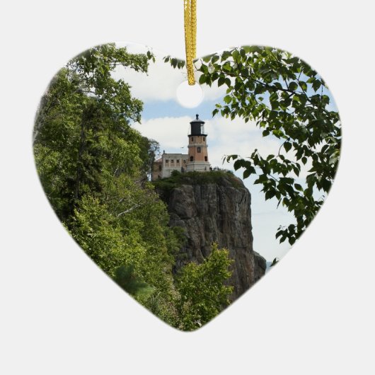 Split Rock Lighthouse 2 Keramisch Ornament (Voorkant)