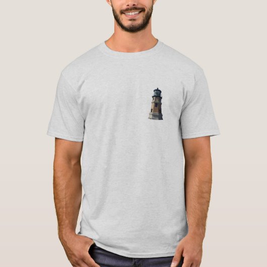 Split Rock Lighthouse 2 shirt met zijkant (Voorkant)