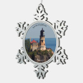 Split Rock Lighthouse ball of snowflake ornament (Rechts)