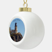Split Rock Lighthouse ball of snowflake ornament (Rechts)
