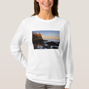 Split Rock Lighthouse bij zonsondergang nabij Two T-shirt
