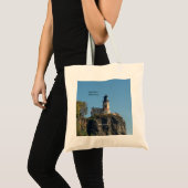 Split Rock Lighthouse canvas tas (Voorkant (product))