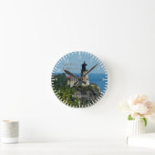Split Rock Lighthouse clock Ronde Klok (Huis)