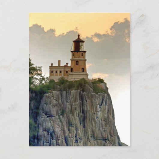 Split Rock Lighthouse Close Briefkaart (Voorkant)