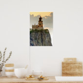 Split Rock Lighthouse Close Poster (Keuken)