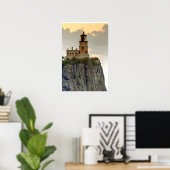 Split Rock Lighthouse Close Poster (Thuiskantoor)