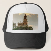 Split Rock Lighthouse Close Trucker Pet (Voorkant)
